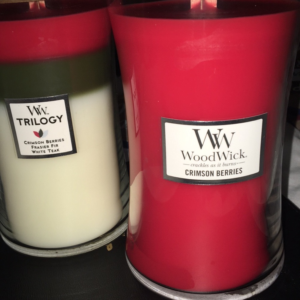 New!! WoodWick candles